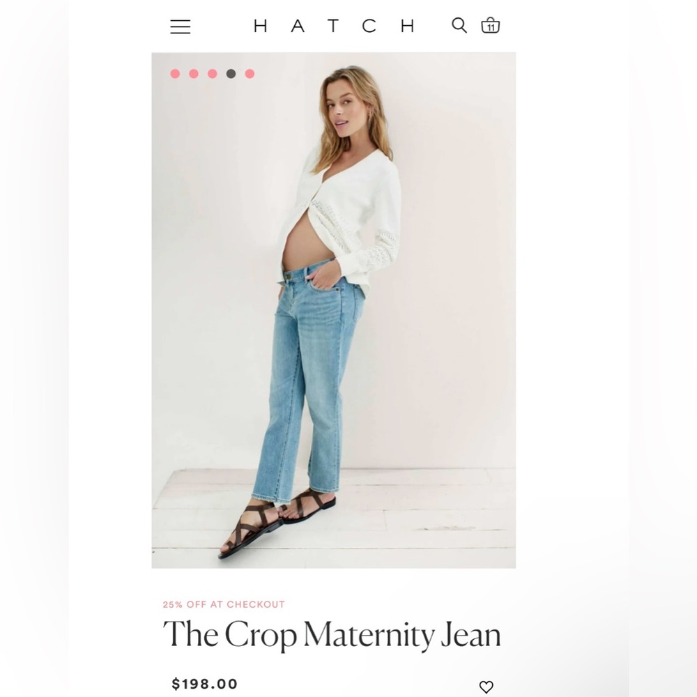 Hatch The Crop Maternity Jean 33